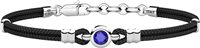 Bracciale Zancan Uomo in Argento Zircone ESB324-BL - ESB324-BL